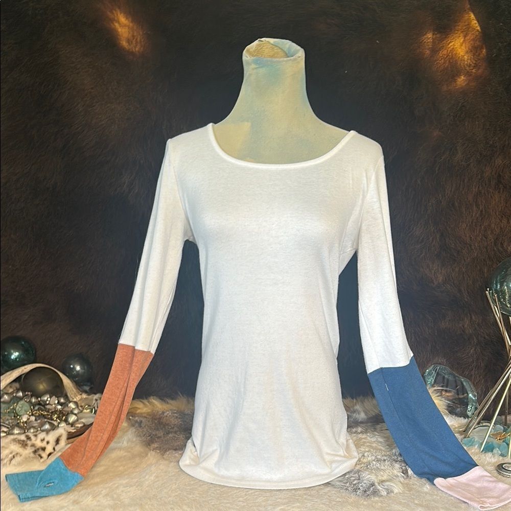 Allegra K Long Sleeve Tee S (3900)